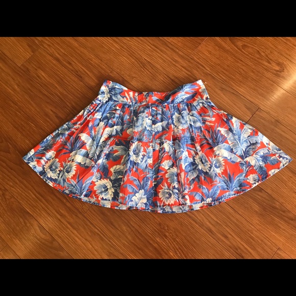 J. Crew Skirts Jcrew Floral Skirt Size 2 Poshmark